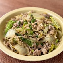 【豚えの重ね煮】フライパンひとつで満足おかず