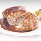 ふっくら米粉のハンバーグ/グルテンフリー