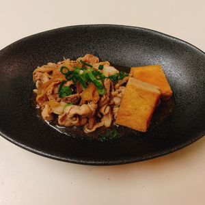 りんの作ってみた!投稿(【厚揚げで絶品！豚こま肉豆腐】ぷるっとしみ旨♡)