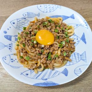 さとちゃん。の作ってみた!投稿(【辛味噌混ぜうどん】シンプル食材で爆ウマ！)