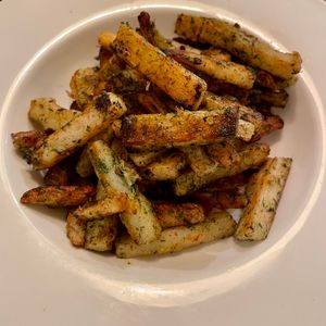 592285の作ってみた!投稿(香ばし醤油の♪【長芋の青のり醤油バター】)