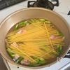 【ワンパンで作れる】春カルボの工程3
