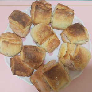 milkの作ってみた!投稿(桜あんのイーストスコーン)