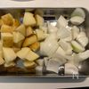 【春野菜の優しい味】春野菜とミニトマトのコンソメスープの下準備