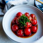 簡単♪ミニトマトの韓国風和え