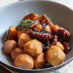 たれ1本で味が決まる♪【いもたこなんきん】
