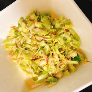 煌蓮mamの作ってみた!投稿(やみつき！箸が止まらん♪『蒸しキャベツのおかかポン酢サラダ』)