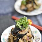 なすのごま味噌和え【作り置き】