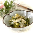 ゴーヤと玉ねぎの簡単酢の物