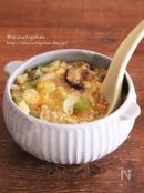 めんつゆで失敗なし＊白菜とたっぷりきのこのとろみたまごスープ