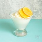 【ふわふわレモンシャーベット】材料4つで簡単♪夏休みに！