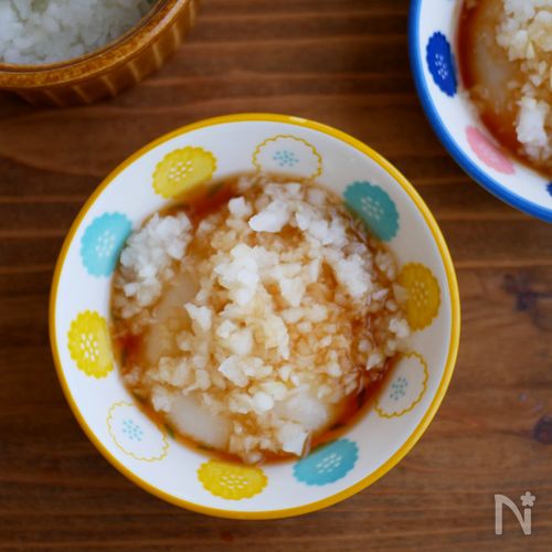 皮ごと。だいこんおろしのおもち