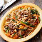 蒸し大豆が大活躍！ごはんがすすむ『プルコギ風スタミナ炒め』