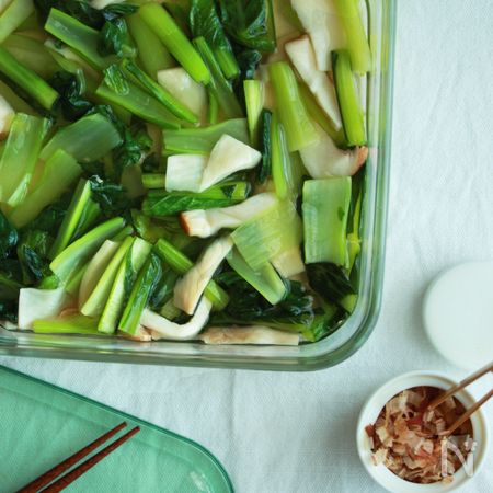 小松菜とエリンギの白だし浸し By 平野信子 レシピサイト Nadia ナディア プロの料理家のおいしいレシピ