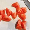キンキンに冷やして！ガーリック香る夏のトマトサラダの工程1