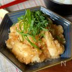 大根おろしでさっぱり味わう！「みぞれチキン煮」