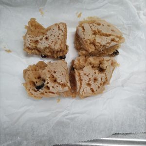 KUMIKOの作ってみた!投稿(レンジで！ノンオイル♪【米粉のマーラーカオ風蒸しパン】)