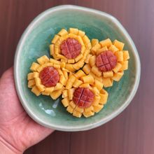 簡単華やか🌻ひまわり卵ウインナー