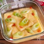 染みじゅわお揚げでご飯が食べたい！「レンジで簡単キツネ浸し」