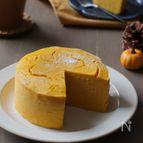 かぼちゃのチーズケーキ【かぼちゃ裏ごし不要】