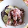 だしが染みる！ほたるいかとなすの揚げ出しの工程4