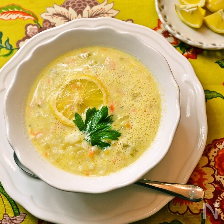 ギリシャ風レモンガーリックチキンサラダのレシピ