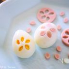 うずら卵の花細工