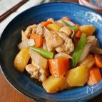 鶏手羽元の肉じゃが