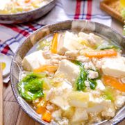 ぽかぽかヘルシー♪『豆腐と白菜のそぼろあん』
