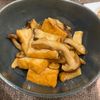 surgの作ってみた!投稿(厚揚げと色々キノコの照り焼き)
