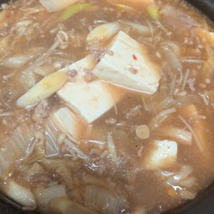 はるはるの作ってみた!投稿(マーボー豆腐春雨鍋【ピリ辛でぽかぽか♪】)