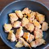 鶏肉ときゃべつの甘酢ごま照り炒めの工程2