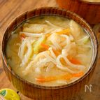 【切干大根とえのきのみそ汁】栄養もうま味もたっぷり具だくさん