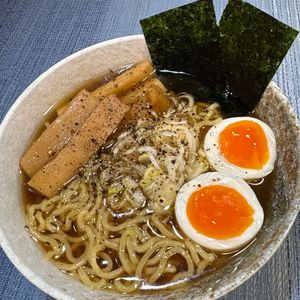 楽ラク手抜キッチン🐶🐾の作ってみた!投稿(混ぜるだけ☆簡単醤油ラーメンスープ。)