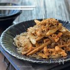 ＊新ごぼうと豚こまの生姜チャプチェ＊作り置き◎お弁当◎丼に◎