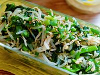豆鼓醤でコクうま♡ほうれん草ともやしナムル【10分作りおき】