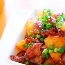 【作り置きレシピ】ホタルイカのじゃがバター炒め