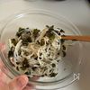 レンジで一発！【もやしの海苔ナムル】の工程2