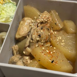 さねやんの作ってみた!投稿(味がしみしみ♪『鶏大根の甘辛照り煮』【作り置き＊お弁当】)