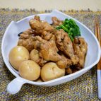 手羽元とゆで卵のさっぱり煮