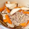 栄養満点♪豚ひき肉とニラの中華スープの工程2