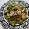 楽ラク手抜キッチン🐶🐾の作ってみた!投稿(免疫力アップ【菜花とベビーホタテの麺つゆガーリックソテー】)