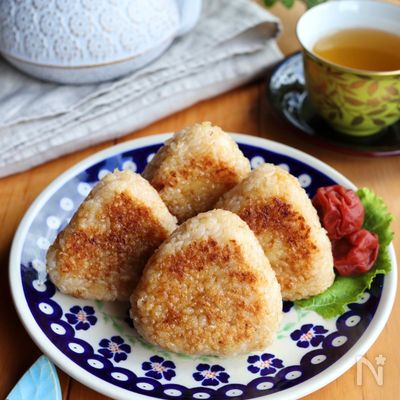ほっこり和食*基本の焼きおにぎり