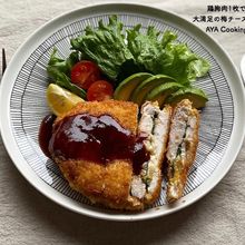 鶏胸肉で‼︎大満足な梅チーズカツ♪
