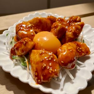あーちゃん·͜· ♡の作ってみた!投稿(【ユッケ風水晶鶏】ささみで♡簡単おつまみ！副菜にも◎)