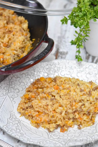 【STAUB】ウォックパンで作るひき肉入りカレーピラフ