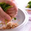 豆苗と切り干し大根のさっぱり中華和え*湯かけ調理で作り置き◎の工程6