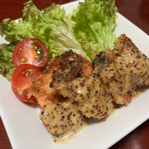 りんごの作ってみた!投稿(【鮭フライ☆タルタルソース】揚げずにサクッふわ♪衣付け楽ちん)