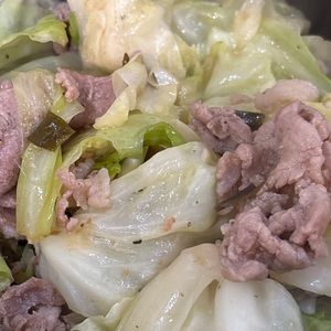 mocoの作ってみた!投稿(豚こまキャベツの生姜ねぎ味噌炒め)