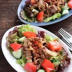ひき肉のメキシカンサラダ